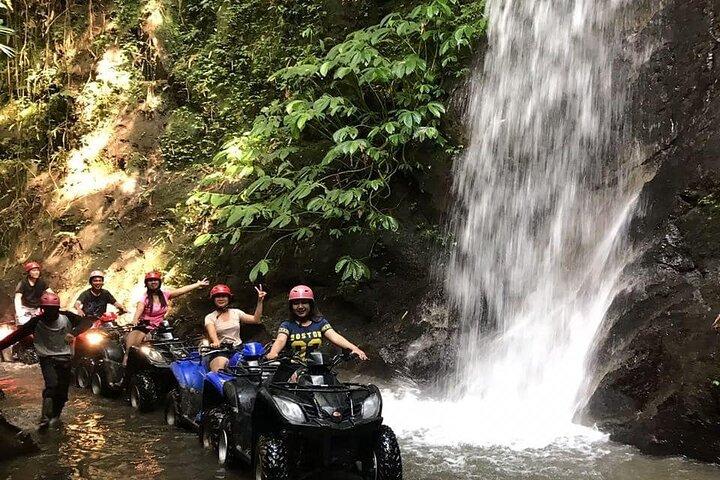 Bali ATV Ride waterfall track Ubud Experience