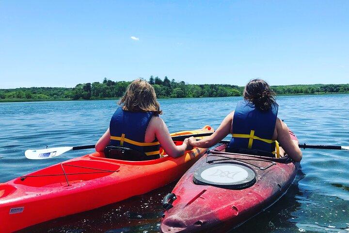 Kayak Rental for Beginners and Families at Lawrence Pond