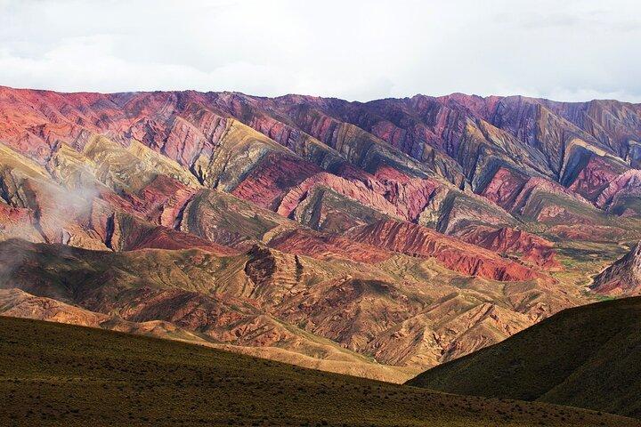 From Jujuy: Serranías del Hornocal and the hill of 14 colors