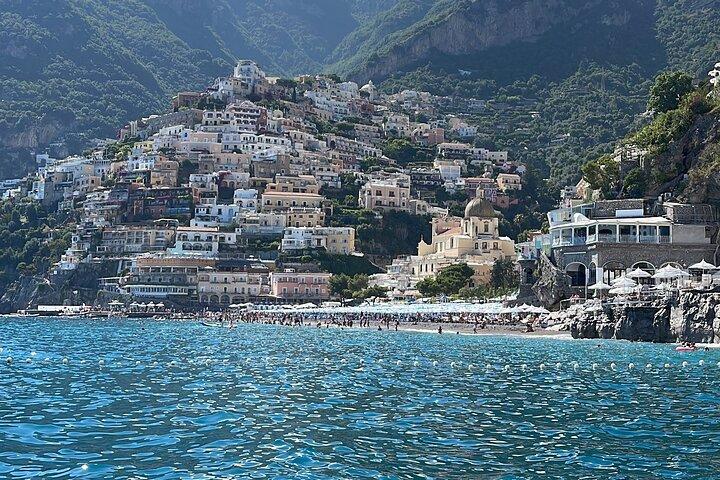 Private boat tour of the Amalfi coast or Capri