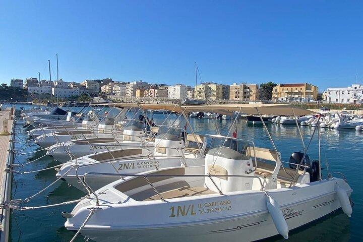 Vieste Boat rental without nautical license
