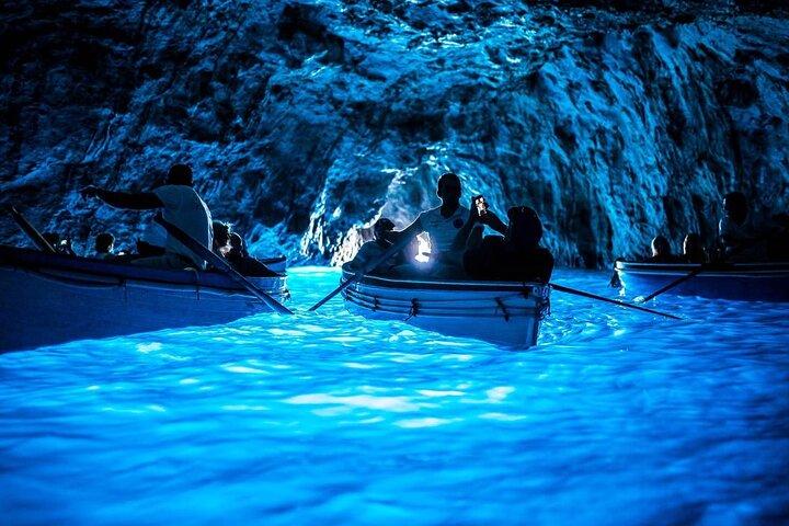 Capri Boat Tour and Optional Blue from Sorrento
