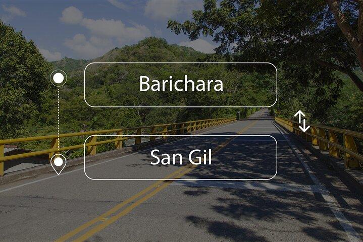 San Gil to or from Barichara Private Transfer