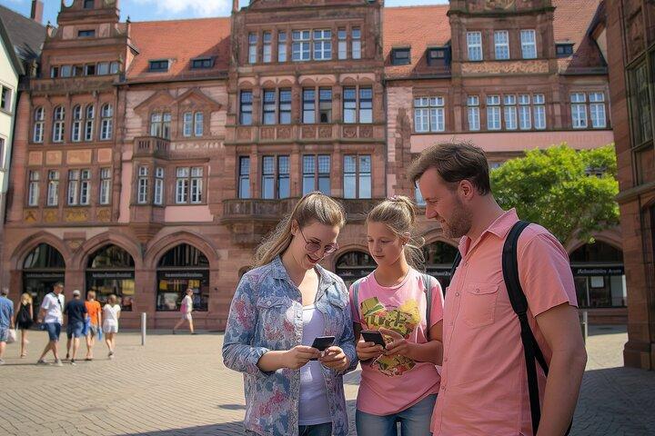 Private audio book city rally around the old town and Heidelberg Castle