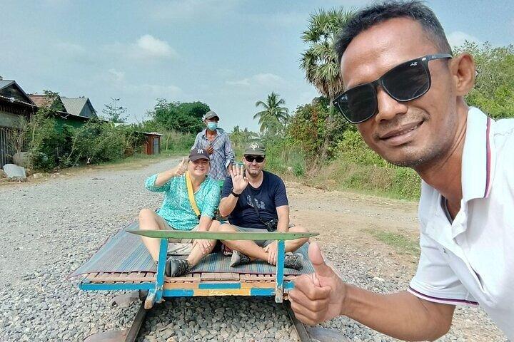 Tour in the afternoon to Bamboo train, bat cave, killing cave
