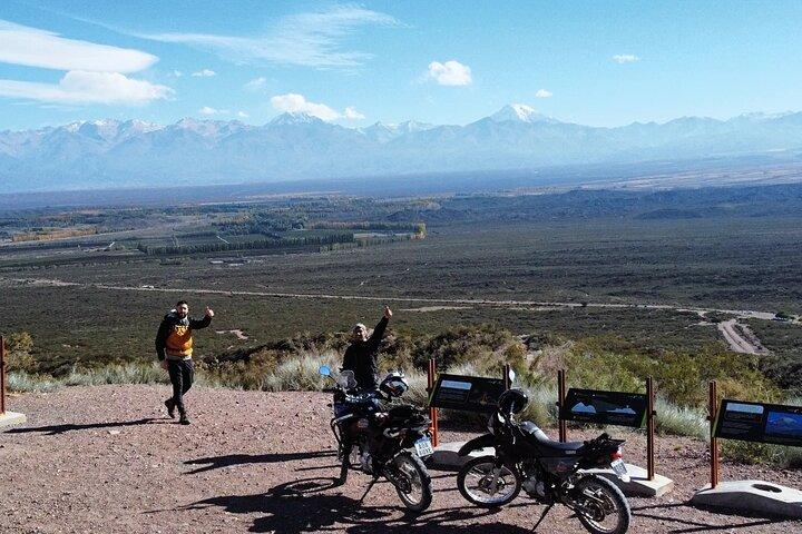 Private motorcycle tour through the Andes mountain range in Mendoza