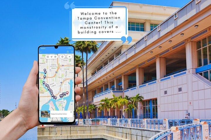 Smartphone Audio Private Walking Tour in Tampa Riverwalk