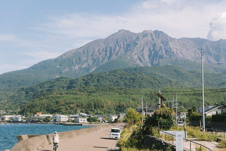 One Day E Bike Round Tour in Sakurajima