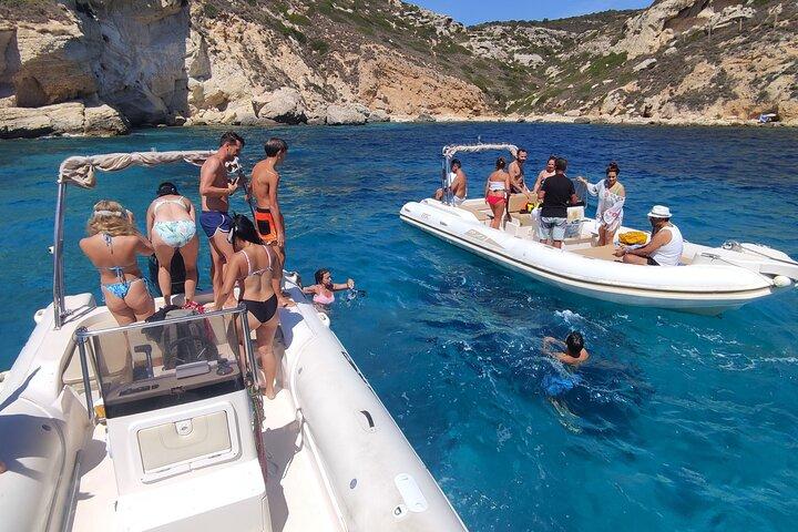 Cagliari: Boat tour at Devil's Saddle, small group experience