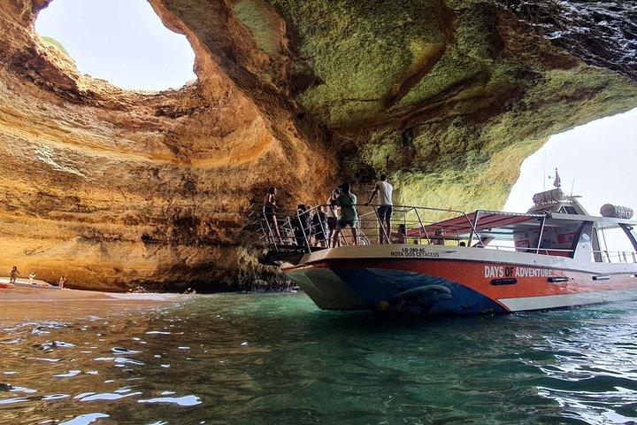 Adventure to the Benagil Caves on a Family Friendly Catamaran - Start at Lagos